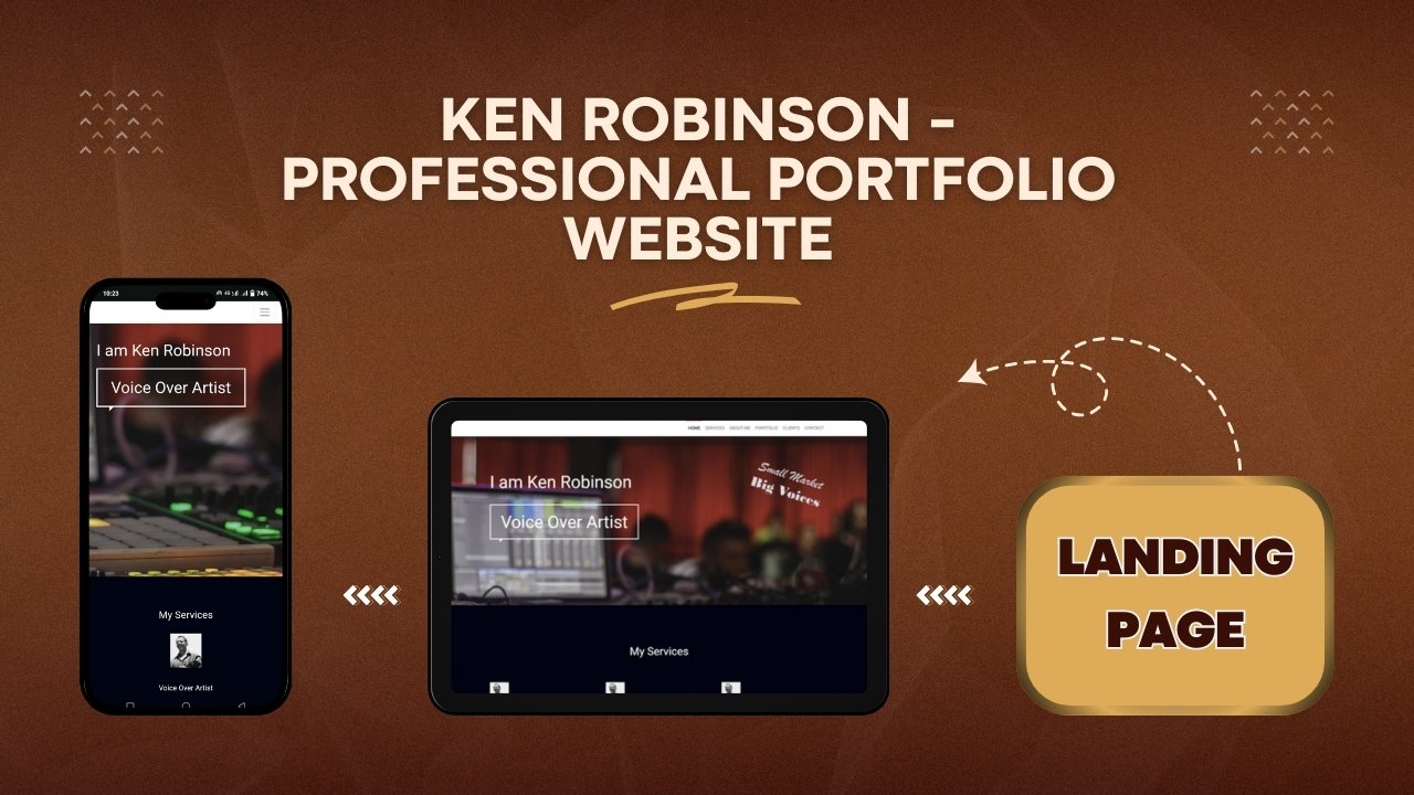 Ken Robinson - Professional Portfolio Website