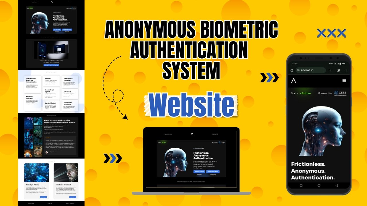 Anonymous Biometric Authentication System (Anon ID)