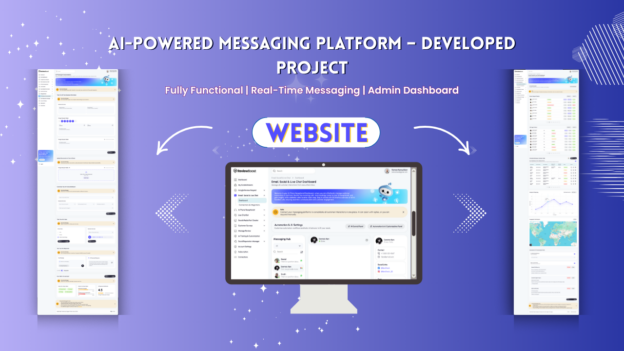 AI-Powered Messaging Platform – Developed Project
