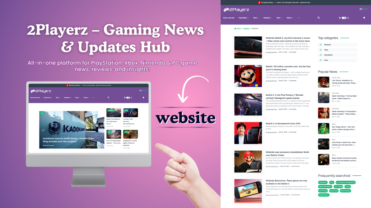 2Playerz – Gaming News & Updates Hub